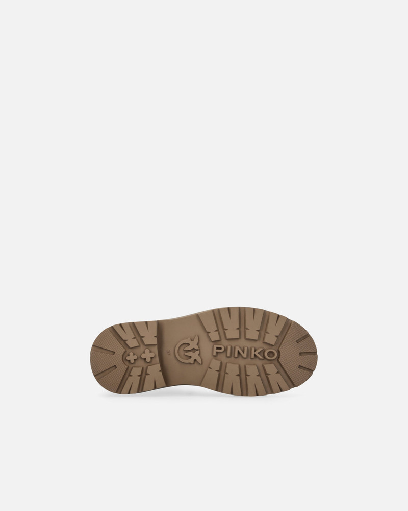 PINKO PLATFORM BOOTS WITH PINKO LETTERING LOGO outlook