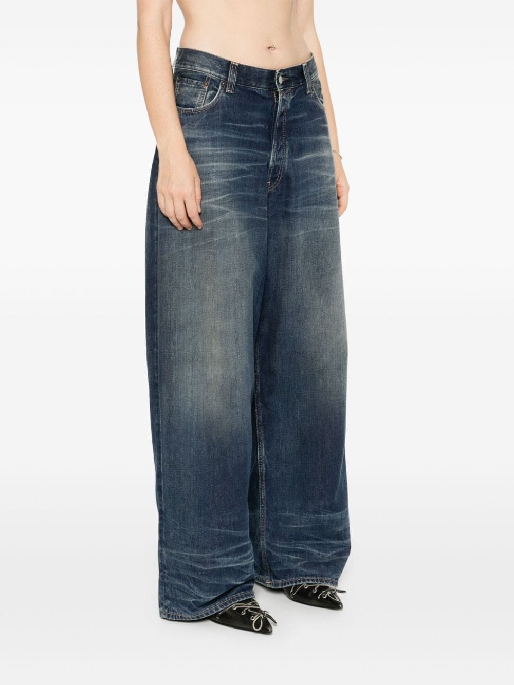 wide-leg jeans - 3