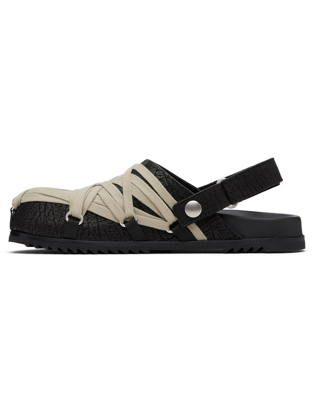 Black Concordians Granola Mule Loafers - 3