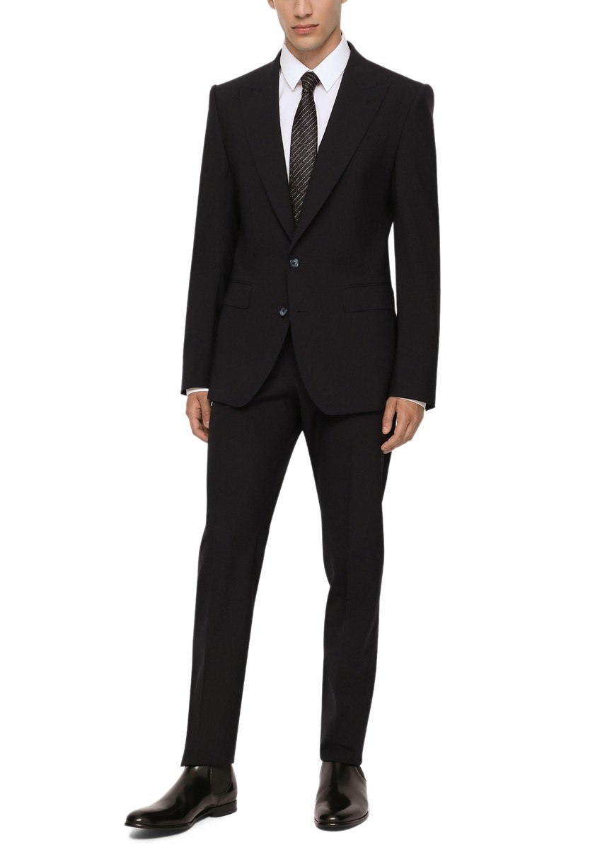 Stretch wool Martini-fit suit - 6