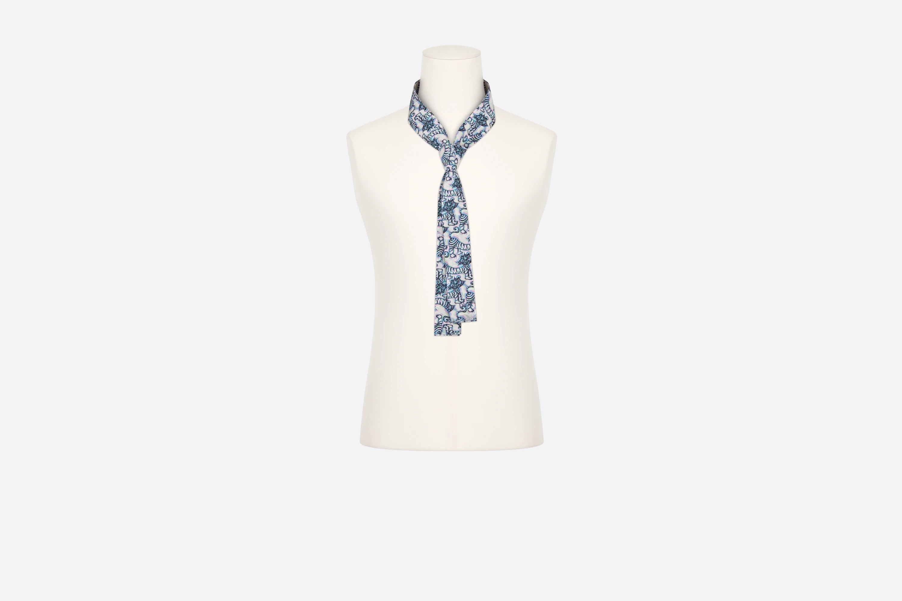 DIOR AND KENNY SCHARF Flowing Tie - 3