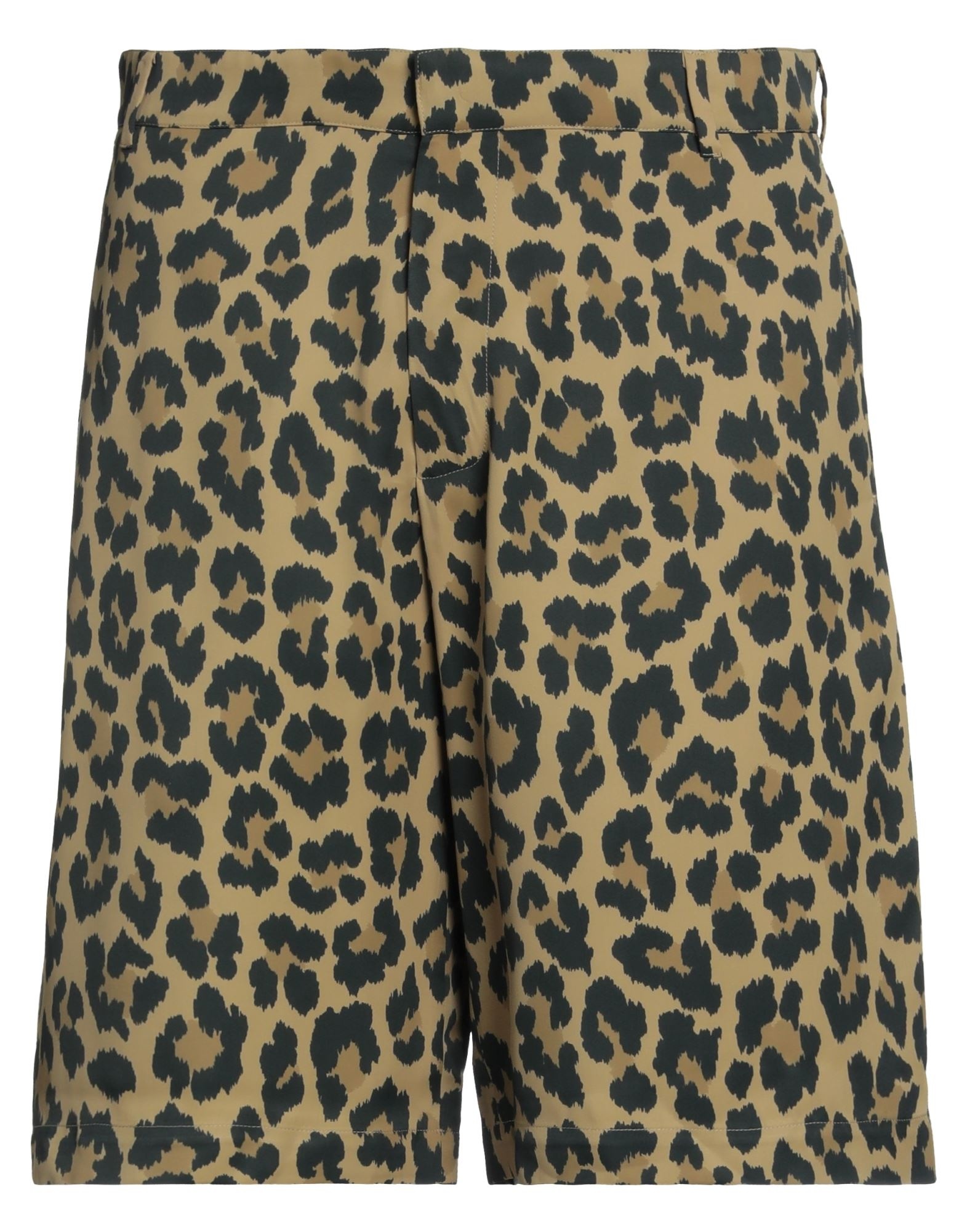 Khaki Men's Shorts & Bermuda - 1