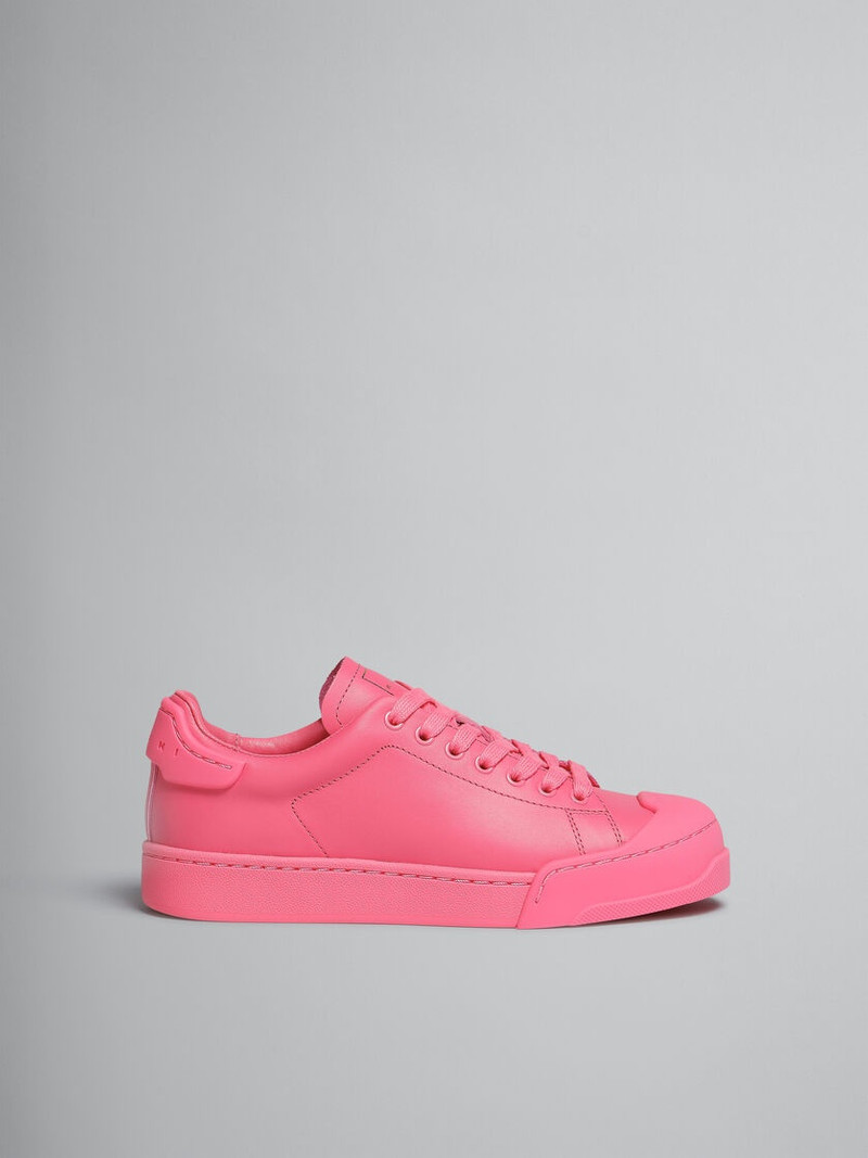 DADA BUMPER SNEAKER IN FUCHSIA LEATHER SNEAKER - 1