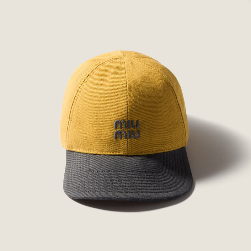 Miu Miu Drill baseball cap outlook