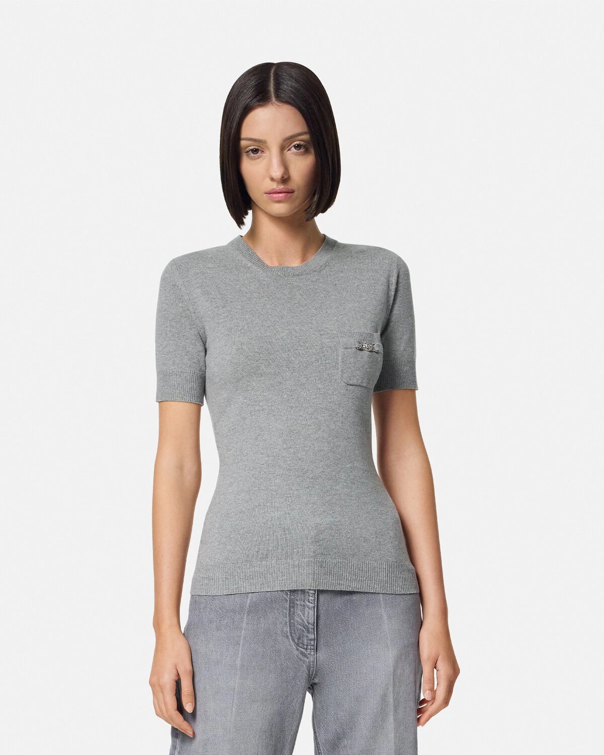 Cashmere-Blend Knit Top - 4