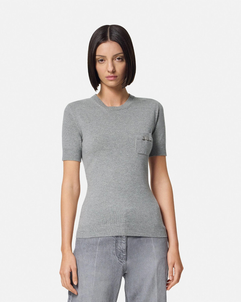 Cashmere-Blend Knit Top 4
