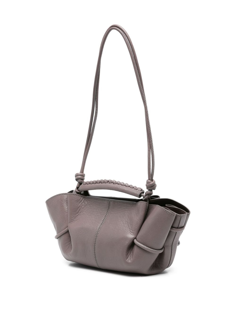 Arta braided-handle shoulder bag - 3