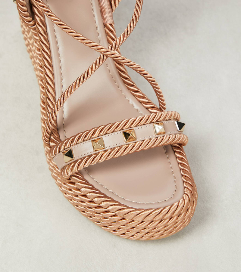 Rockstud espadrille sandals 6