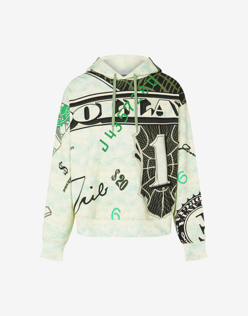 DOLLAR PRINT HOODIE 1