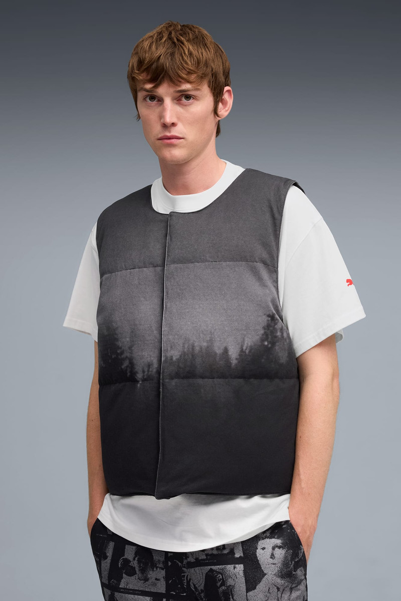 PUMA Hoops x E.T. Men's Reversible Puffer Vest outlook
