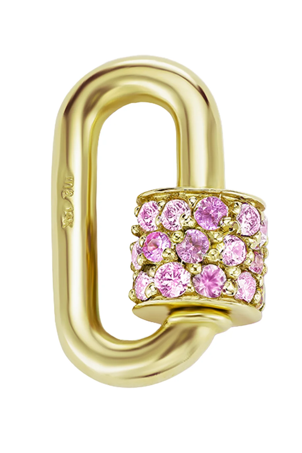Pink Tourmaline Stoned Chubby Babylock - 1