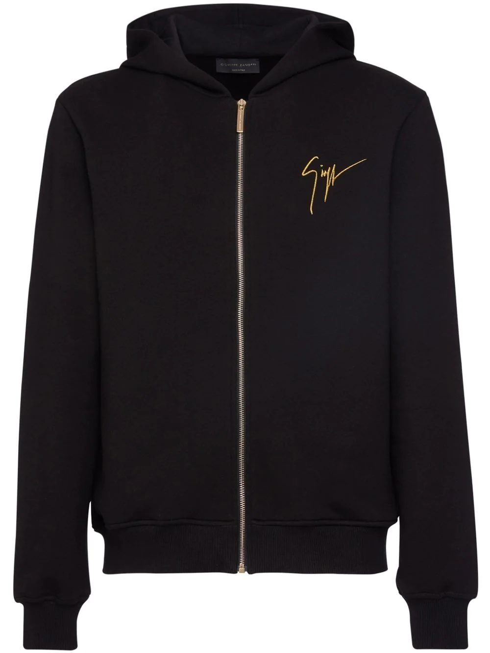 LR-17 embroidered-logo zip hoodie - 1