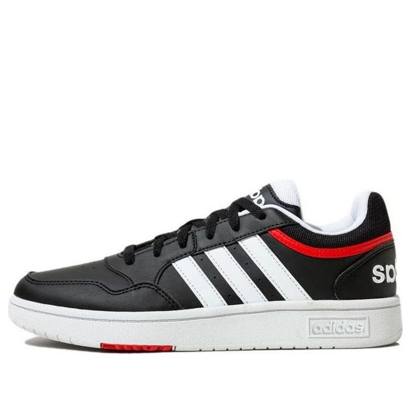 adidas 네오 Hoops 3.0 '블랙 화이트 레드' H03778 - 1
