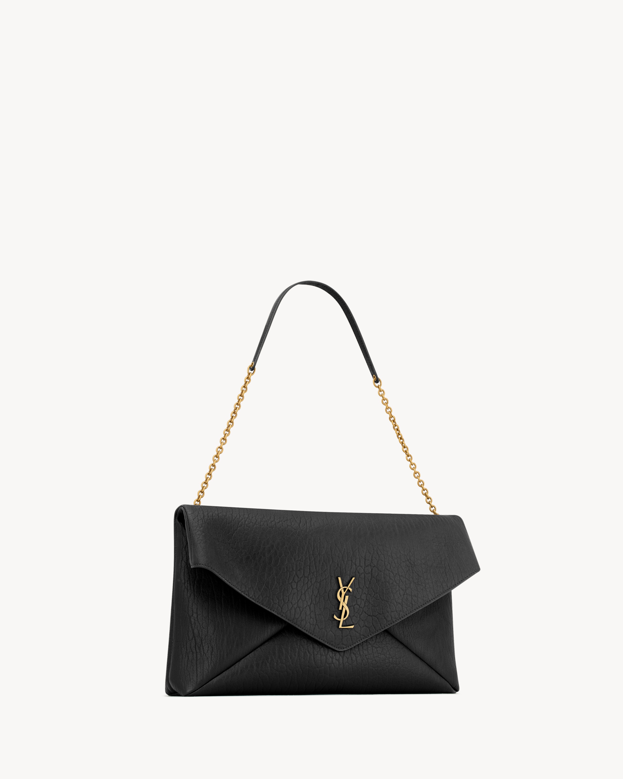 CASSANDRE XXL ENVELOPE POUCH ON CHAIN IN LAMBSKIN - 5