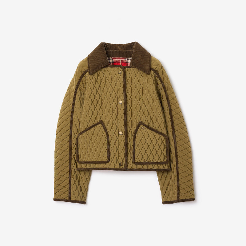 Cropped Quilted Nylon Floriston Jacket 1