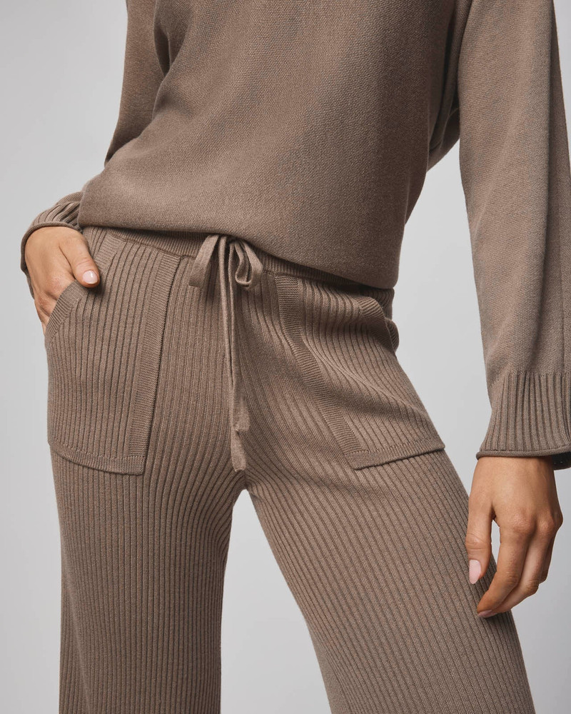 Georgie Cashblend Rib Pant 3