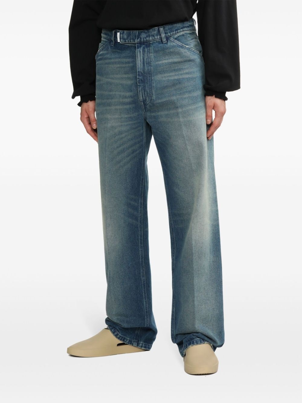 straight-leg jeans - 3