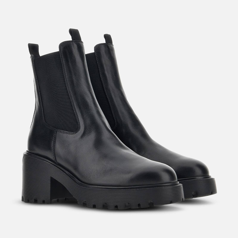 HOGAN Chelsea Boots Hogan H649 Black outlook