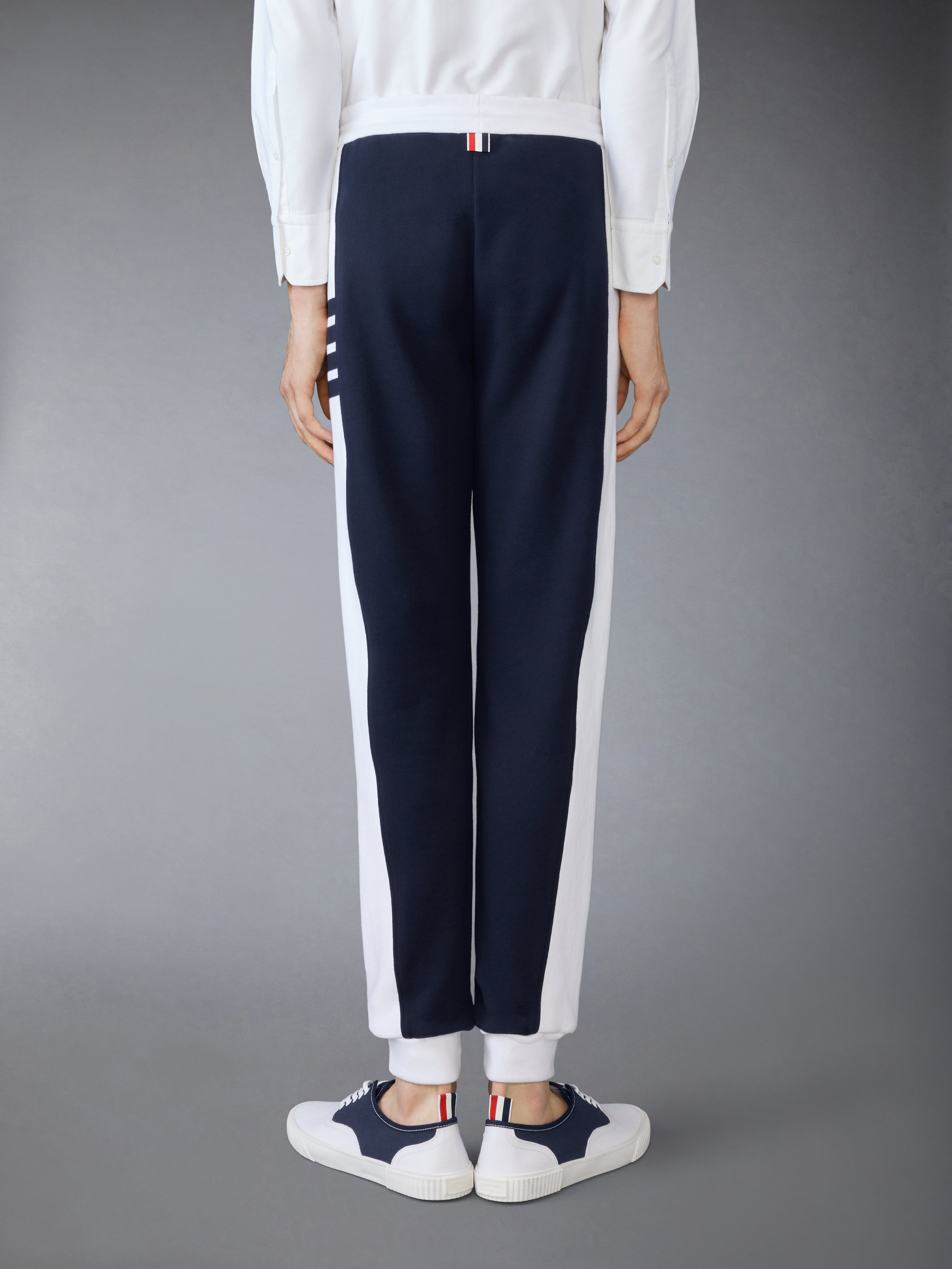 Classic 4-Bar Jersey Loopback Sweatpants - 3