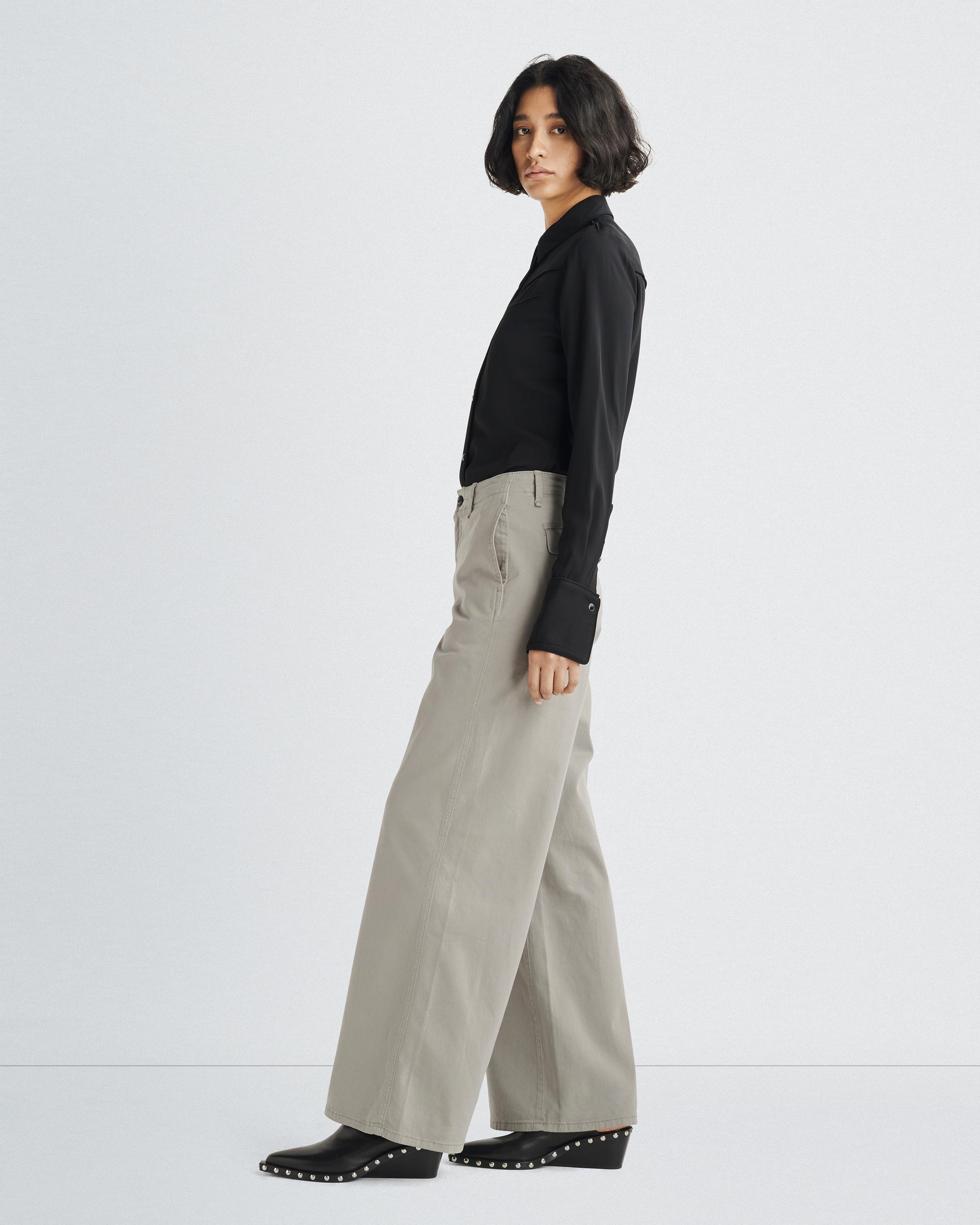 Sofie Cotton Chino
Wide-Leg Fit - 4