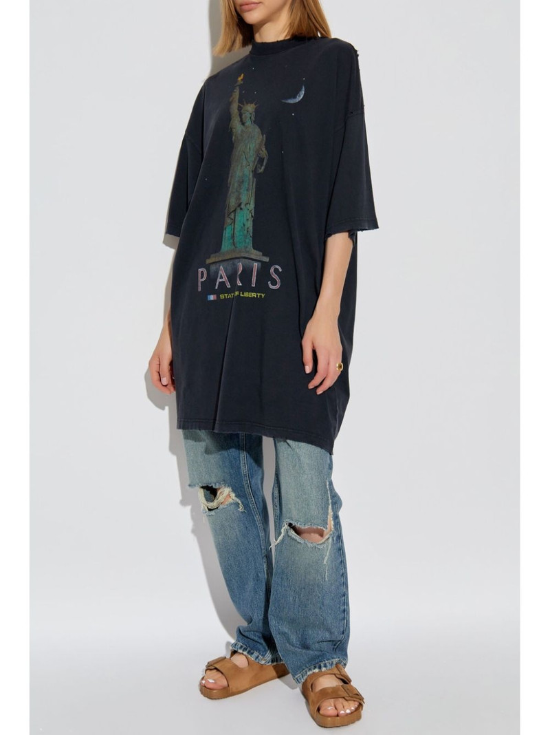 BALENCIAGA ripped detailing jeans outlook