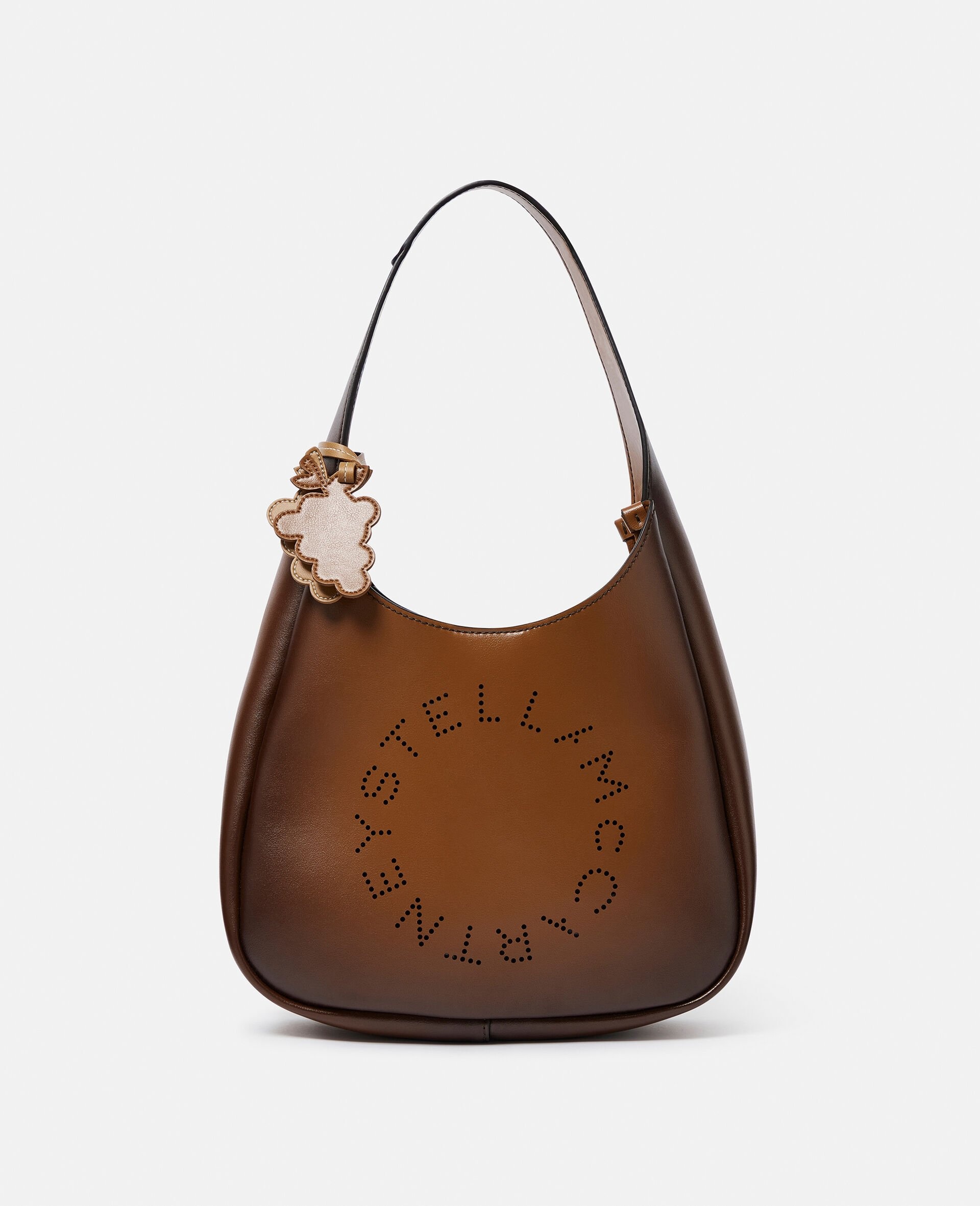 Stella McCartney Logo Slouchy Hobo Tote Bag | REVERSIBLE