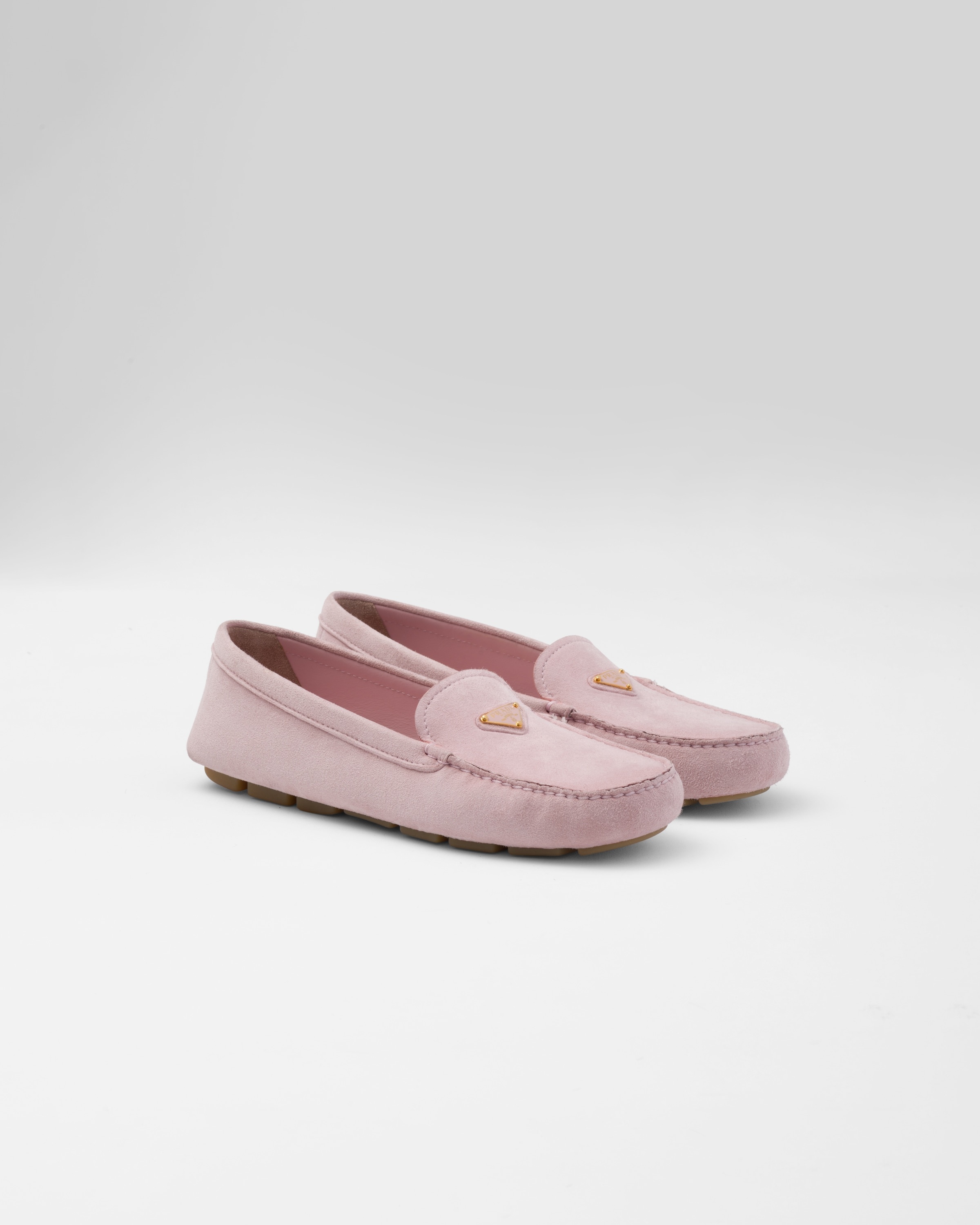 Suede driving loafers - 1