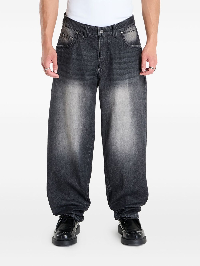 faded-wash jeans 1