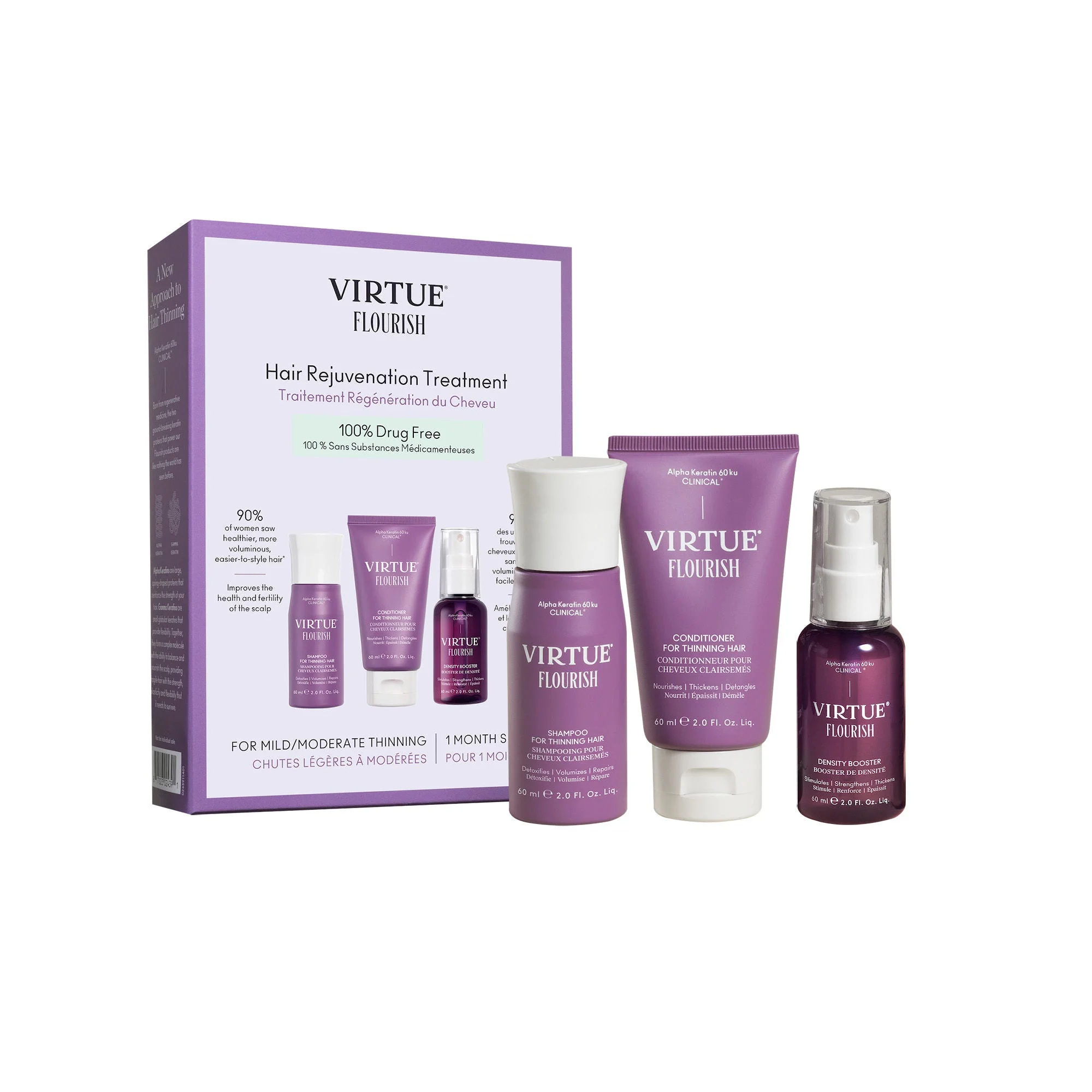 Flourish Nightly Intensive Hair Rejuvenation Treatment 30 Day - 1