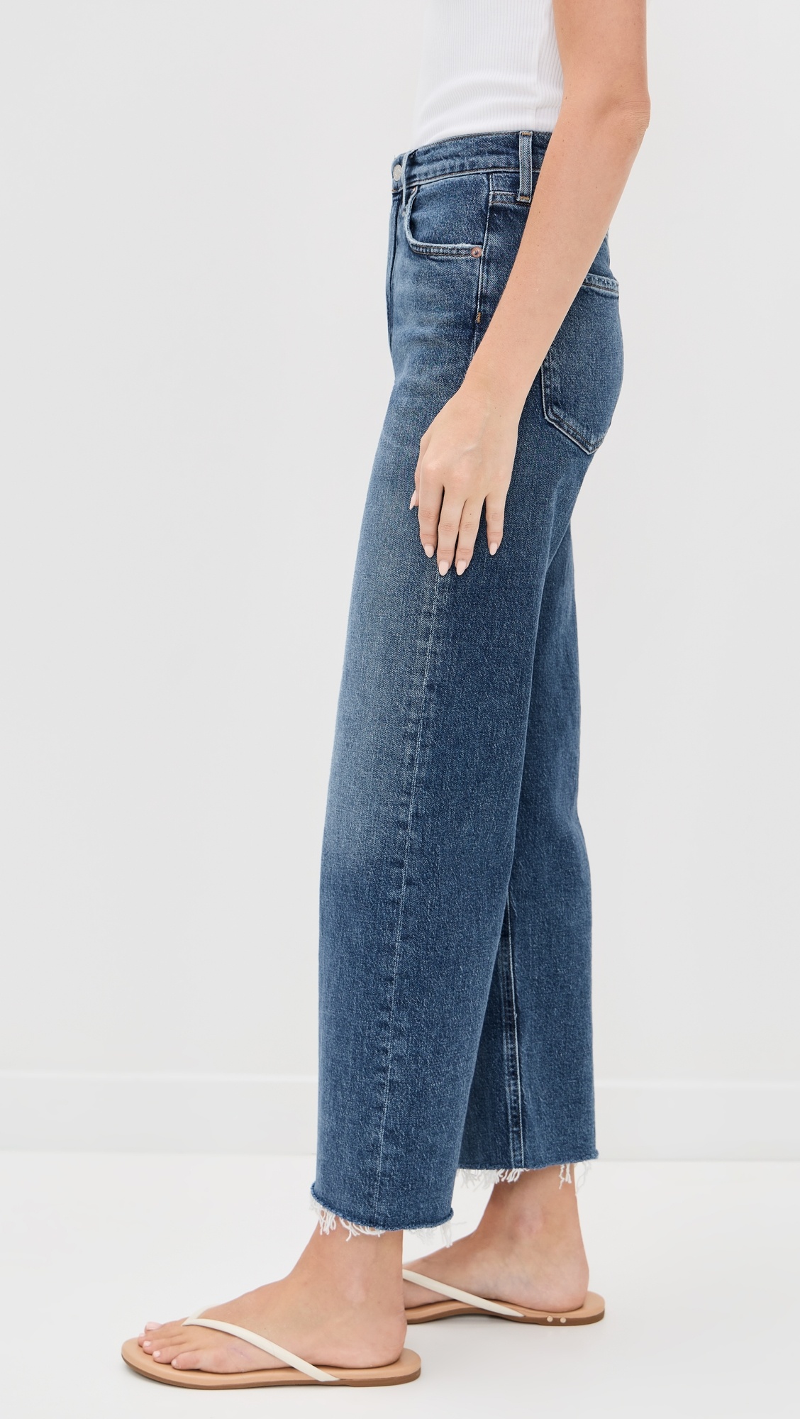Ren High Rise Wide Leg Jeans - 3