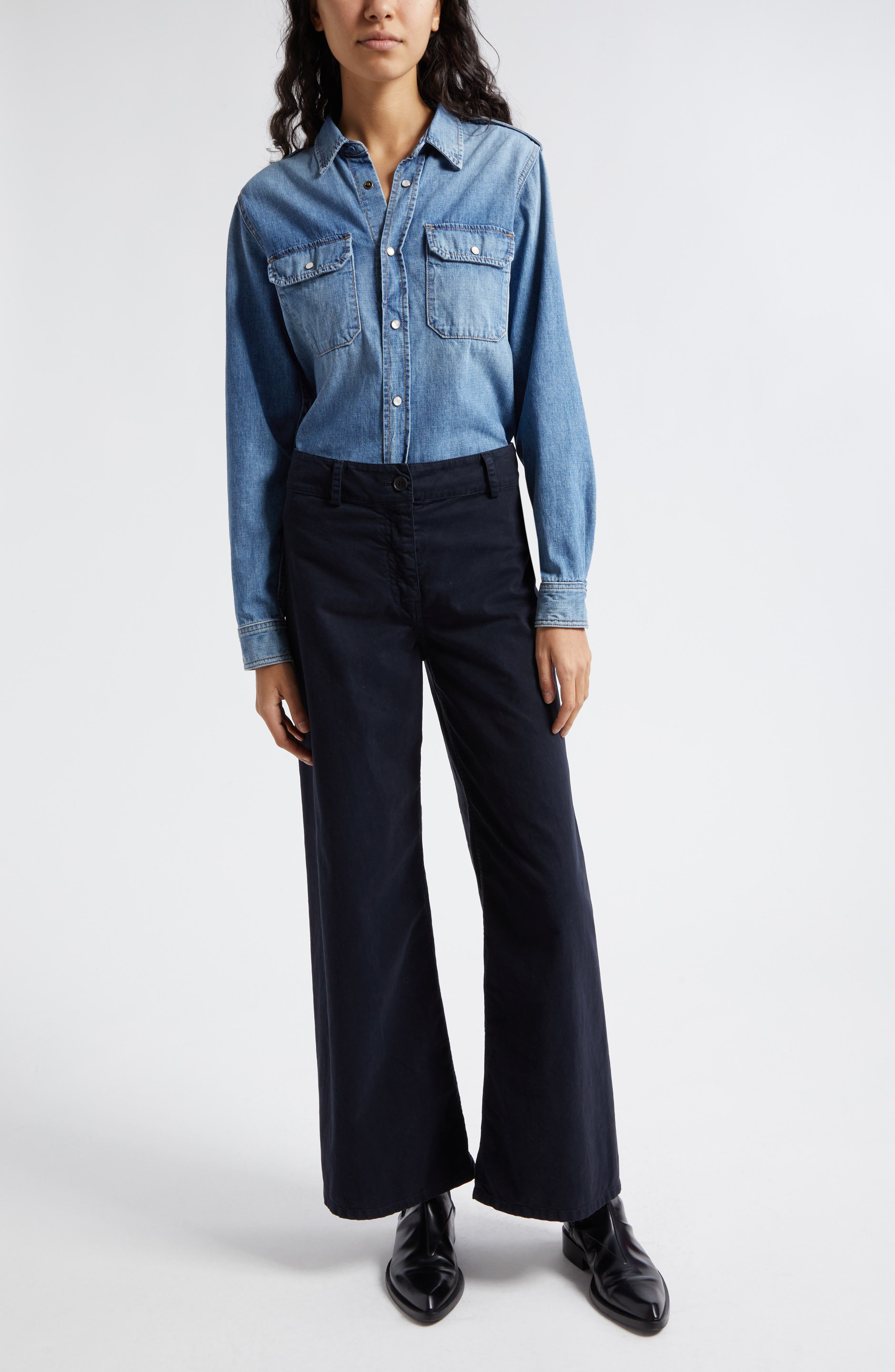 Megan Wide Leg Pants - 2