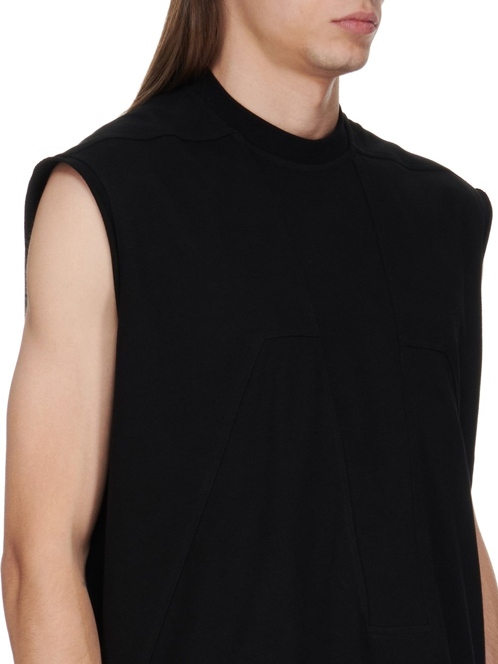Rick Owens Splintered Tarp T-shirt | REVERSIBLE