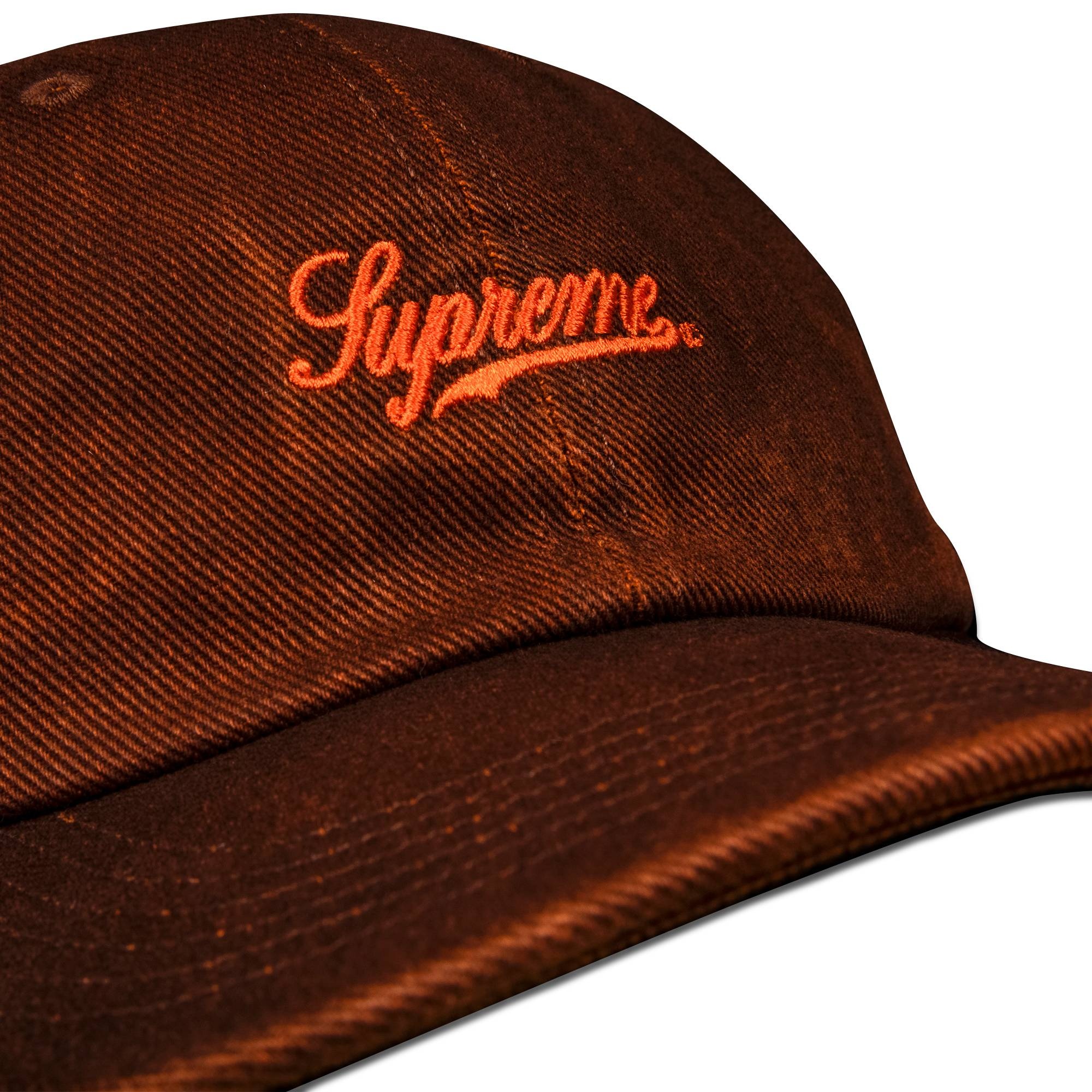 Supreme Washed Twill 6-Panel 'Brown' - 3