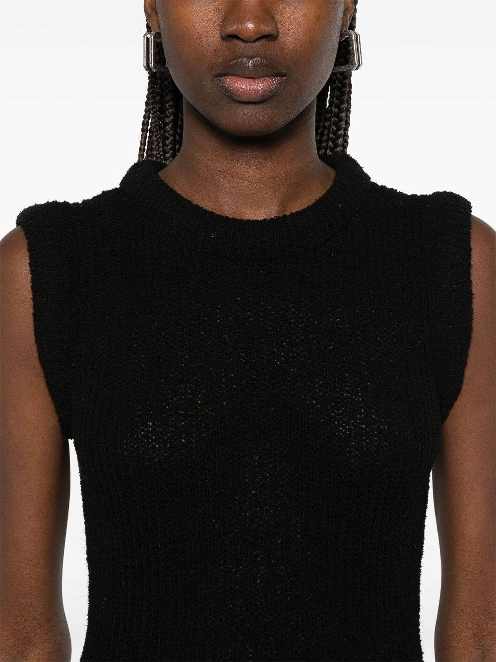 ribbed-knit maxi dress - 5