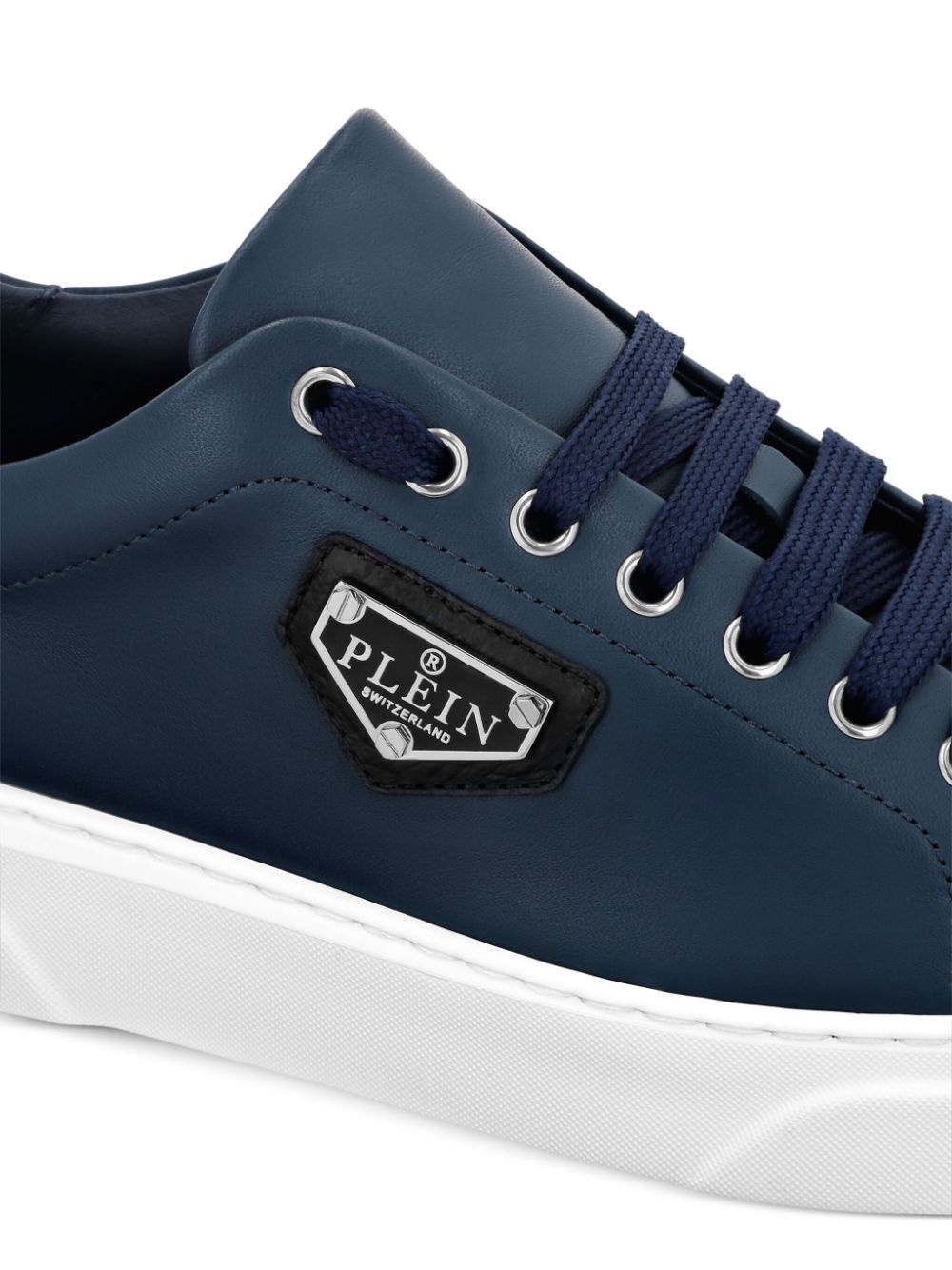 Lo-Top calf leather trainers - 3
