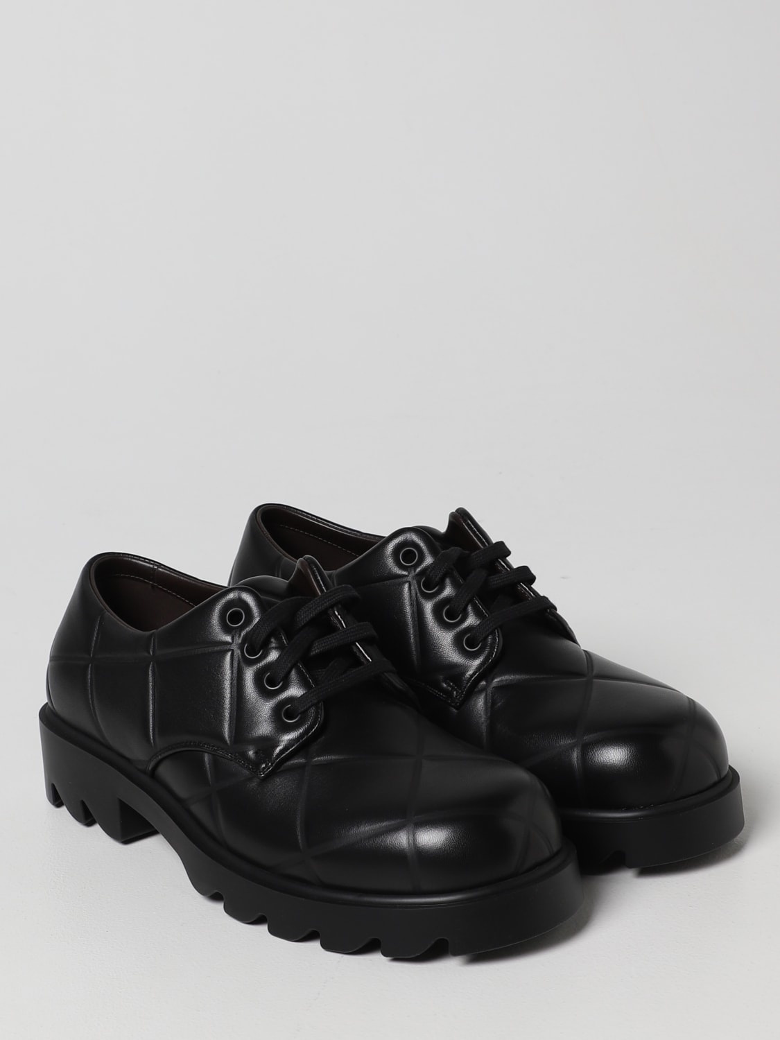 Bottega Veneta Strut Grid lace-up shoes - 2
