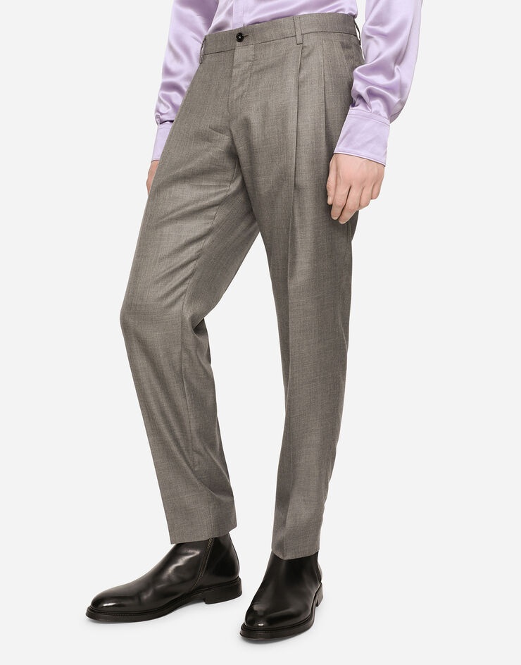 Wool and cashmere Sicilia-fit suit - 6