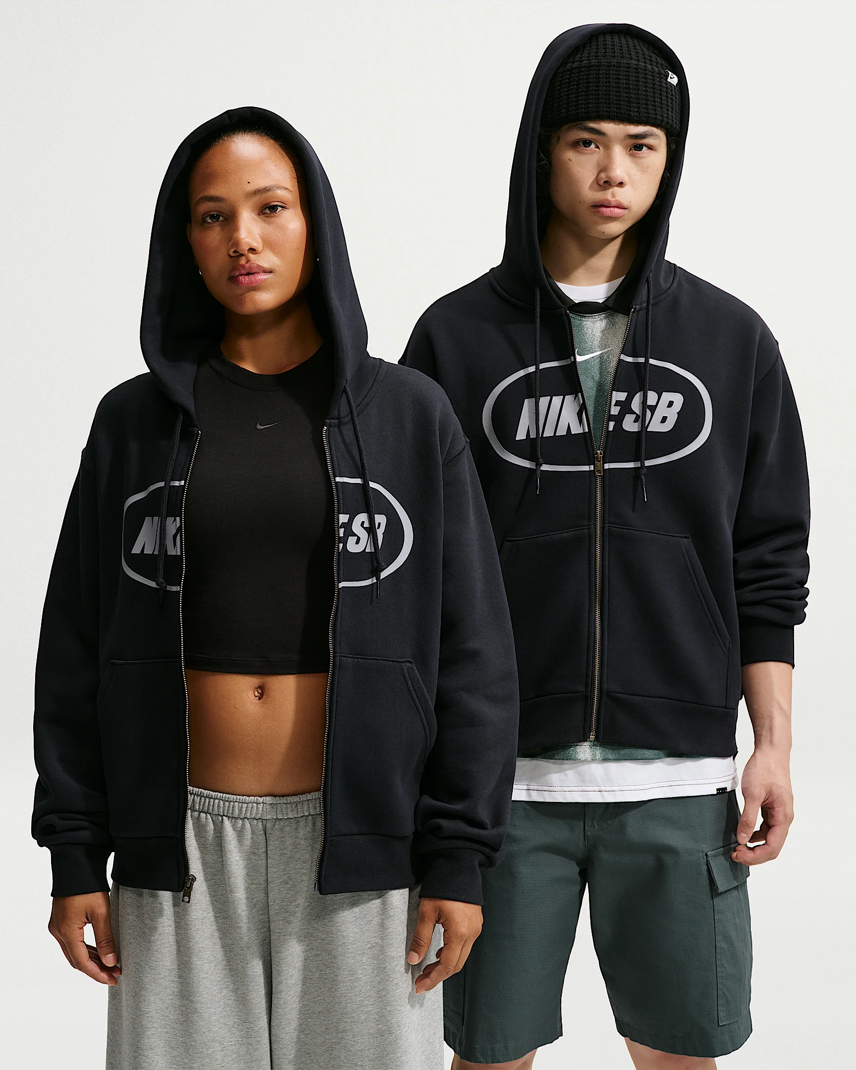 Nike SB Fleece Full-Zip Skate Hoodie - 1