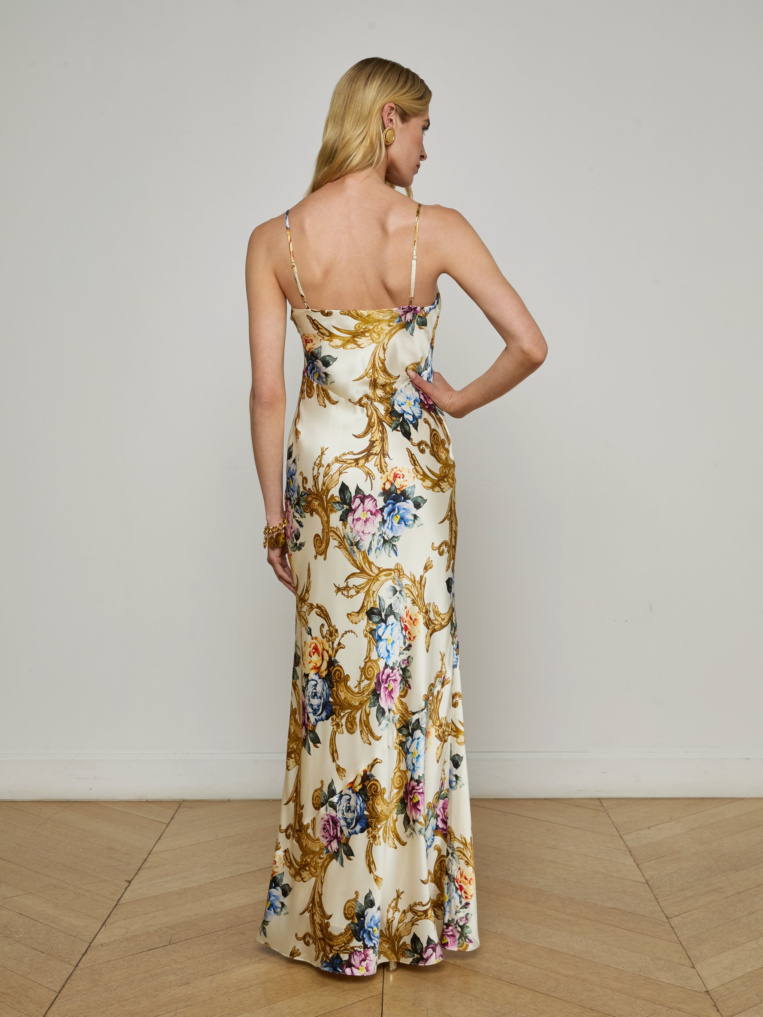 Serita Silk Gown - 4