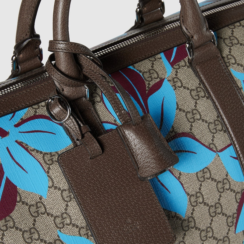GG printed duffle bag 3
