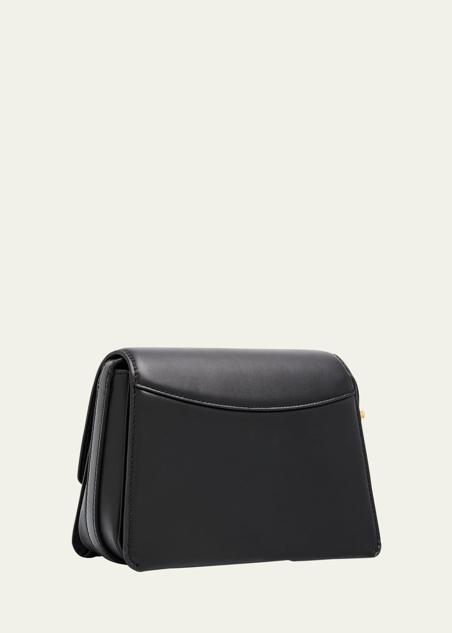 ID Flap Leather Shoulder Bag - 3