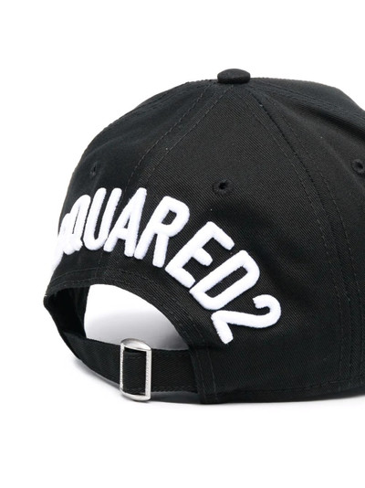 DSQUARED2 logo-embroidered six-panel cap outlook