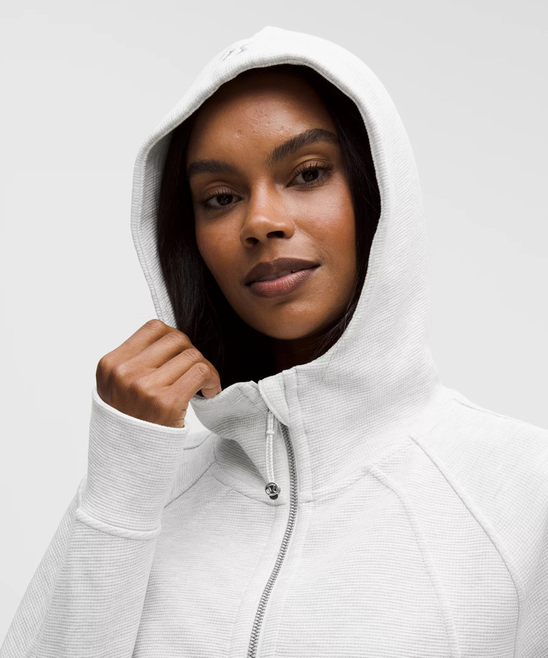 Scuba Oversized Full-Zip Hoodie *Waffle 4