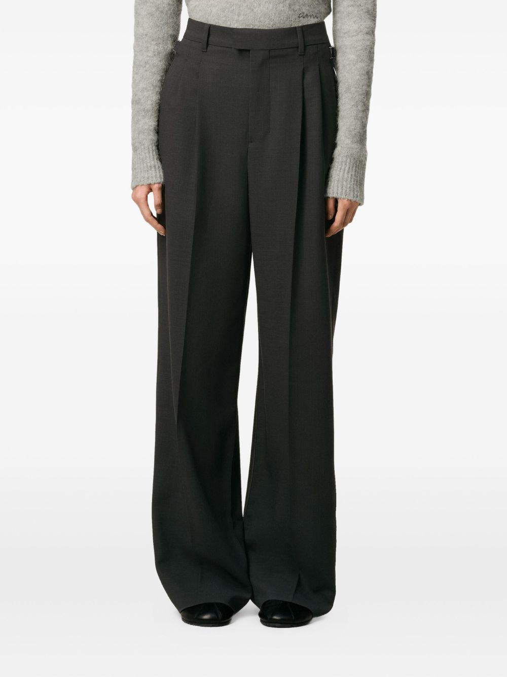 Ami Paris Women High-Waisted Trousers - 6