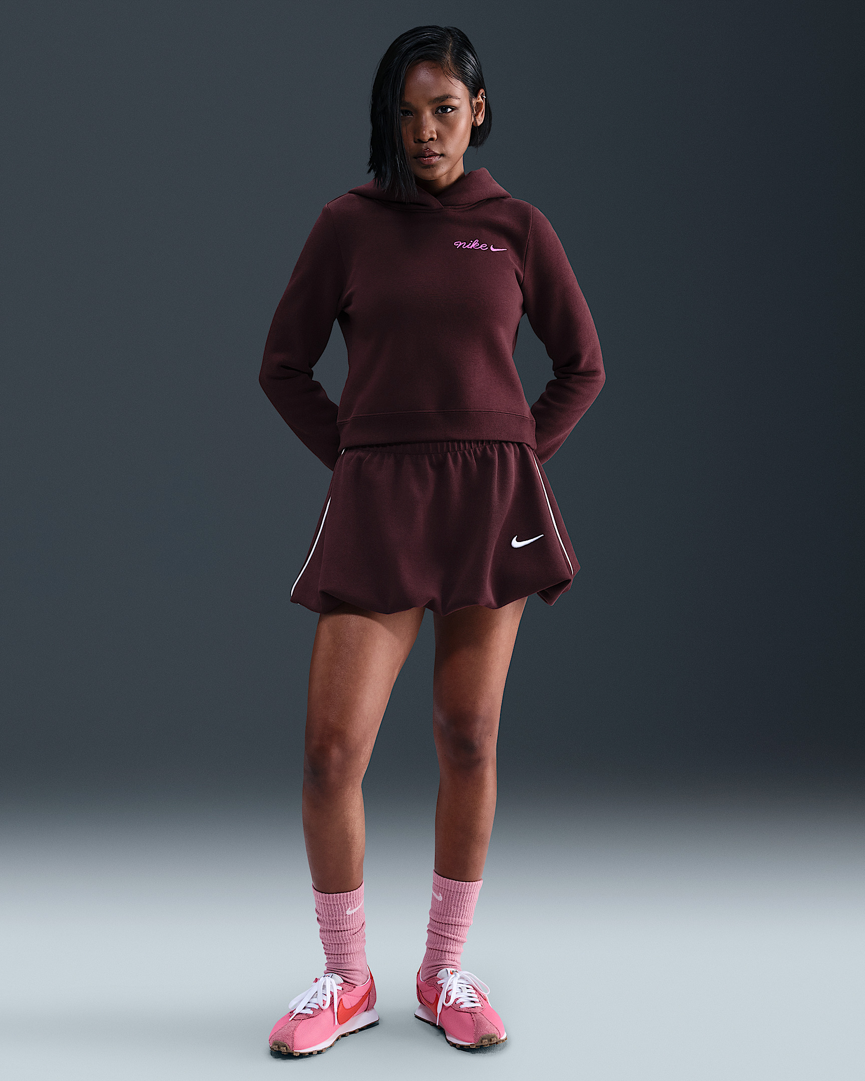 Nike Sportswear Phoenix Fleece Women's Shrunken Hoodie - 4
