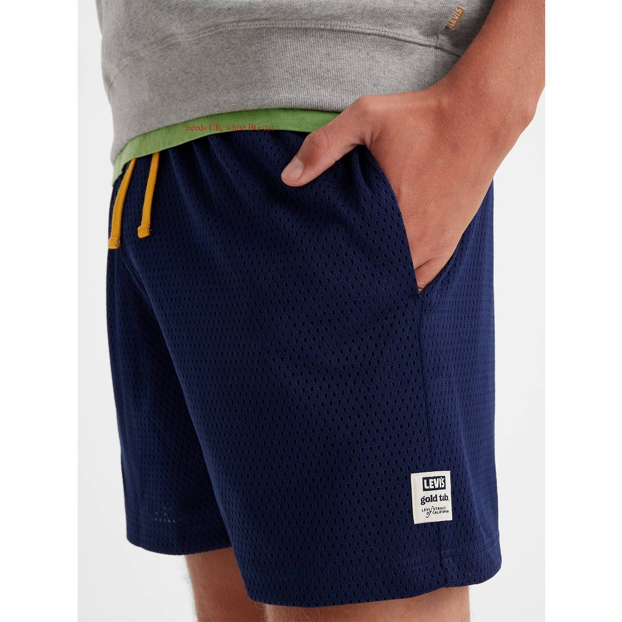 GOLD TAB™ MESH REC MEN'S SHORTS - 6