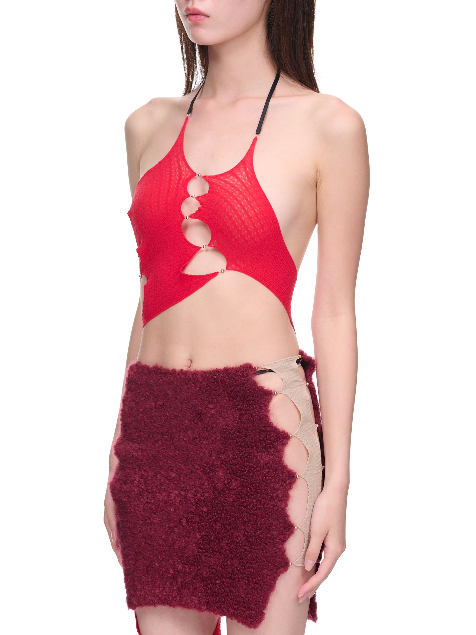 Cut-Out Bodysuit Top - 2