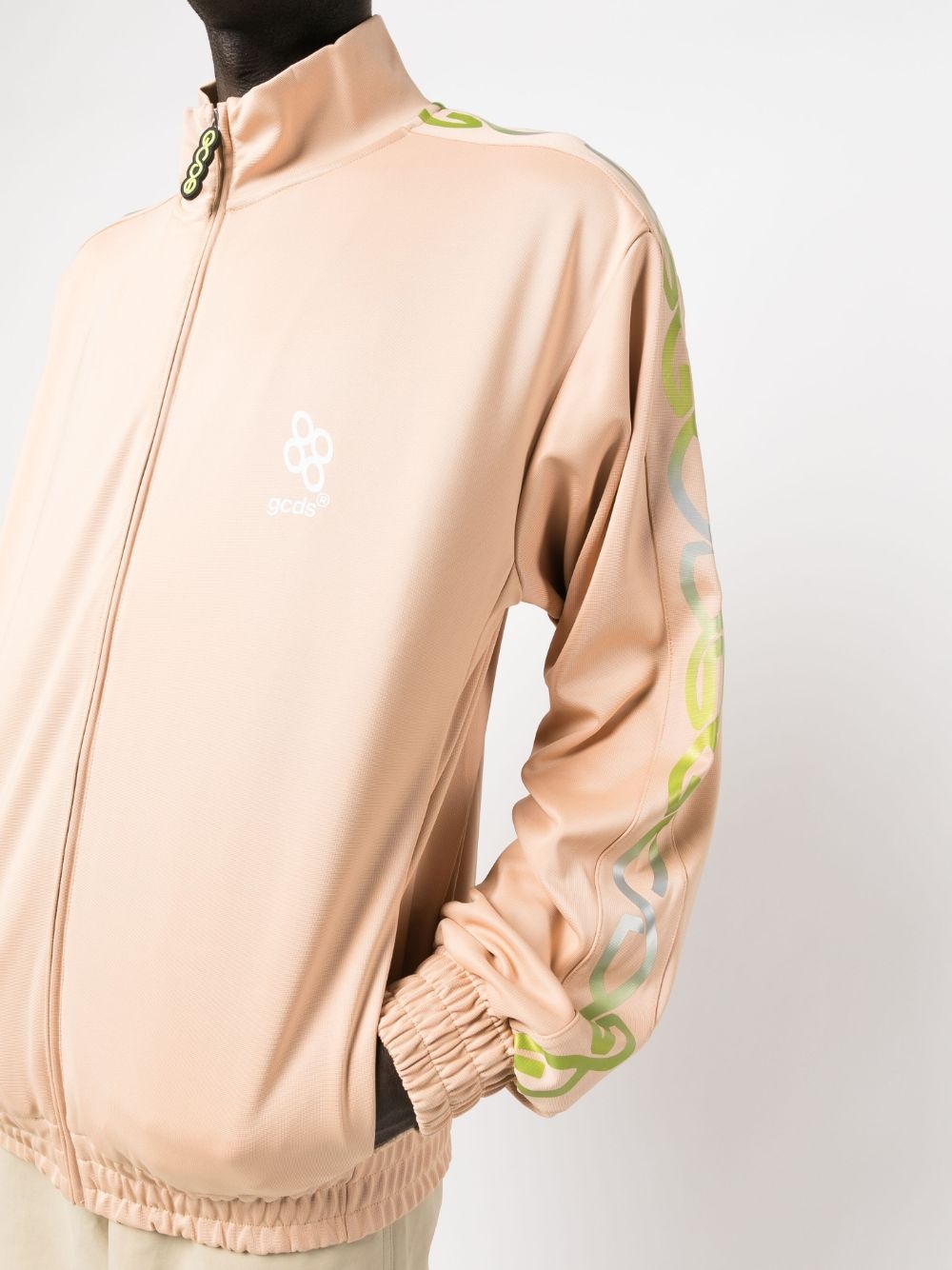 reflective logo-print sweatshirt - 5