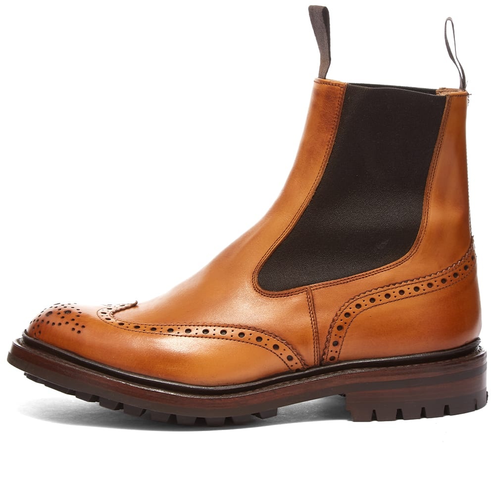 Tricker's Henry Brogue Chelsea Boot - 2