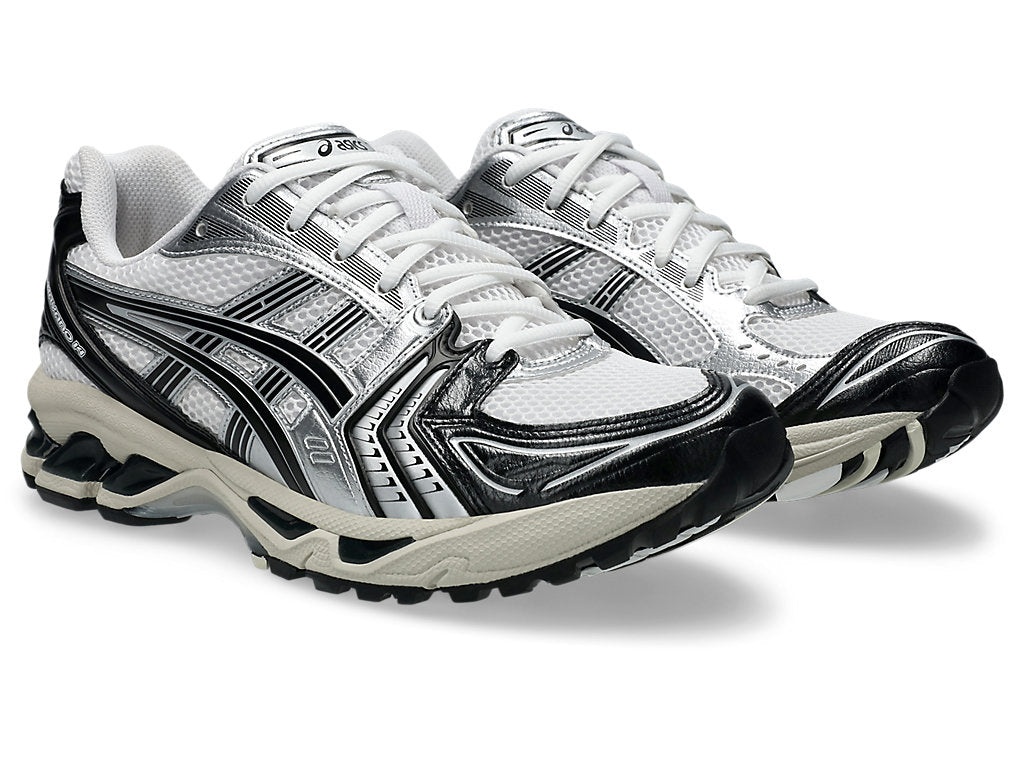 人気 ☆ ASICS ☆ GEL-KAYANO 14 WHITE BLACK Gel Kayano 14 'White Silver Black' - ASICS - 1203A709 100